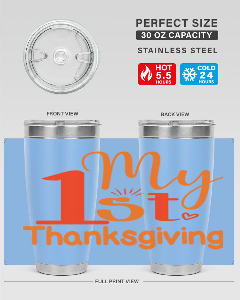 My st Thanksgiving Design 431#- fall- Tumbler