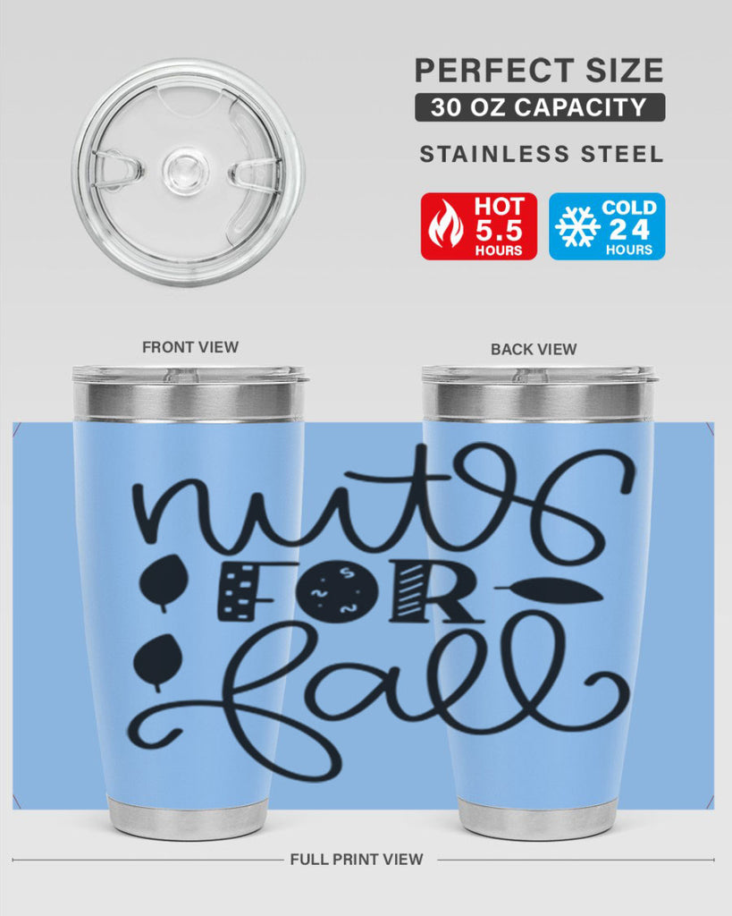 Nuts For Fall 446#- fall- Tumbler