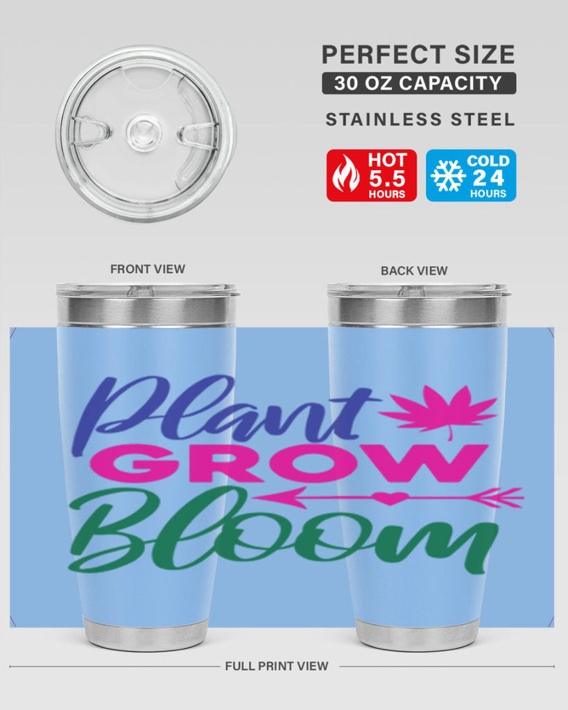 Plant Grow Bloom 389#- spring- Tumbler