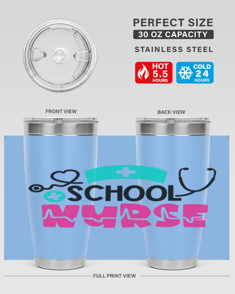 School Nurse Style Style 50#- nurse- tumbler