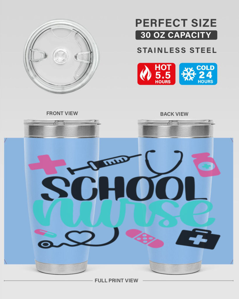 School Nurse Style Style 51#- nurse- tumbler