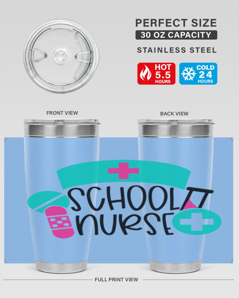 School Nurse Style Style 52#- nurse- tumbler