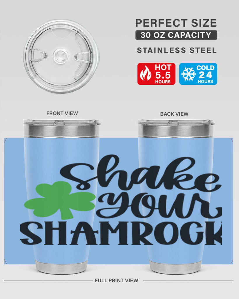 Shake Your Shamrock Style 33#- St Patricks Day- Tumbler