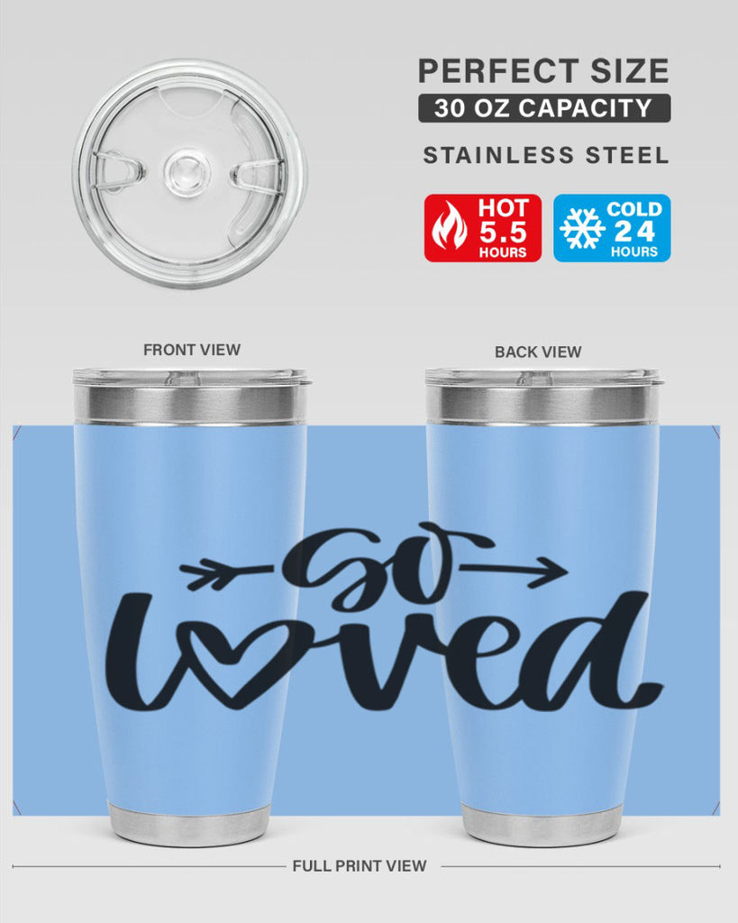 So Loved Style 26#- baby- tumbler