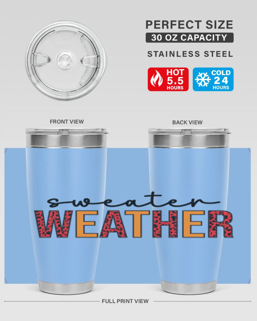 Sweater Weather 587#- fall- Tumbler