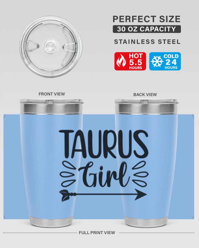 Taurus girl 500#- zodiac- Tumbler