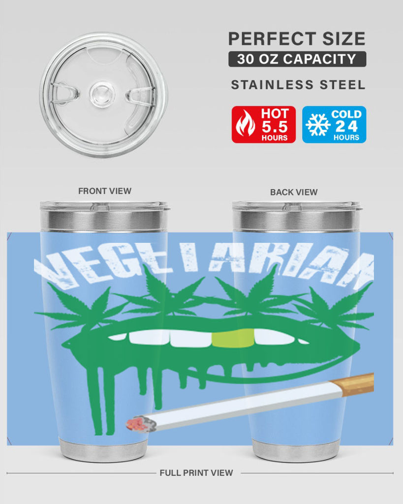 Vegetarian 270#- marijuana- Tumbler