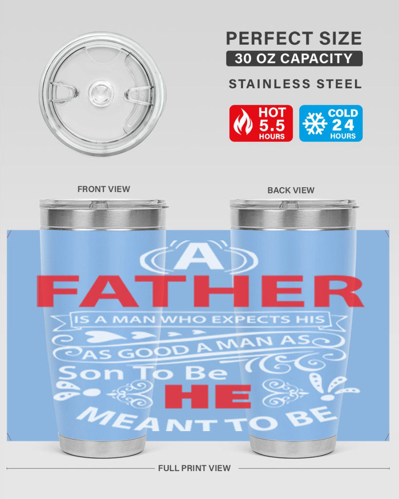 a father 247#- fathers day- Tumbler