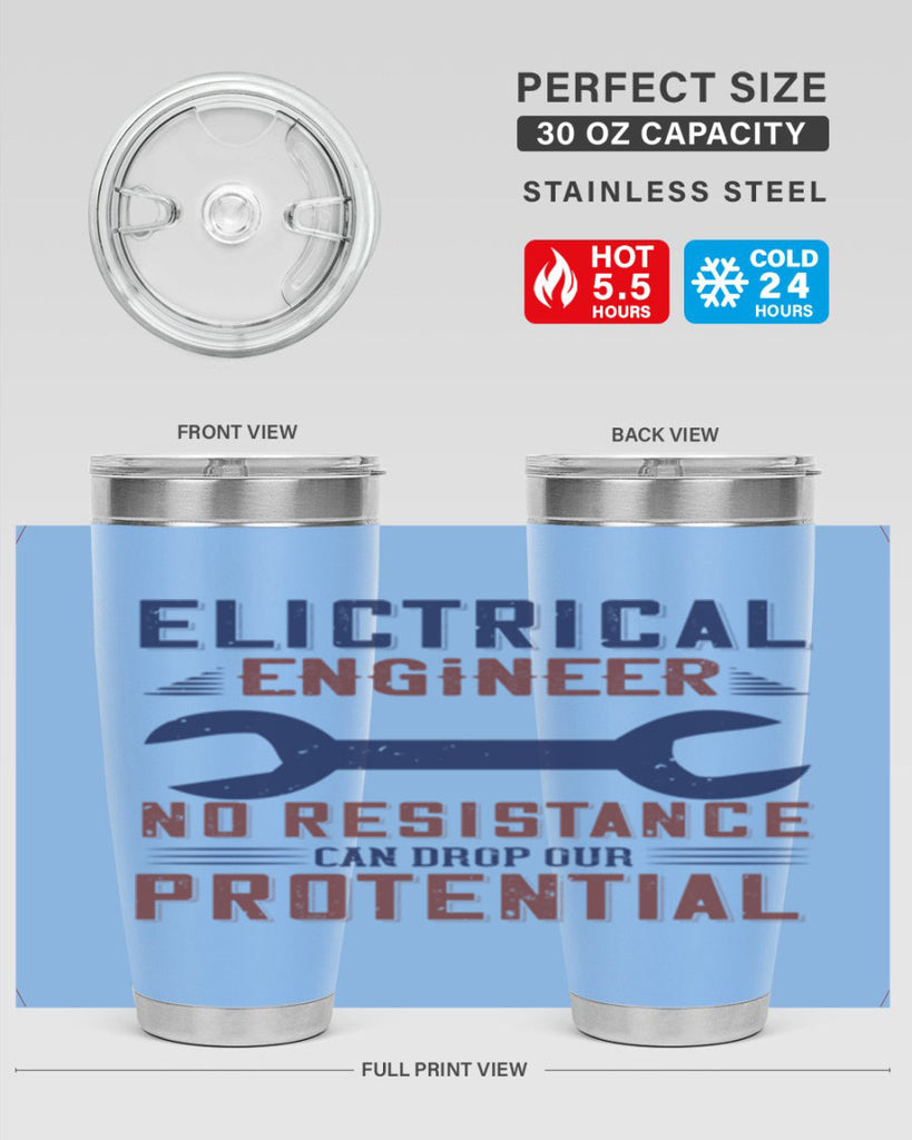 electrical engineer no resistance can drop our protential Style 18#- engineer- tumbler