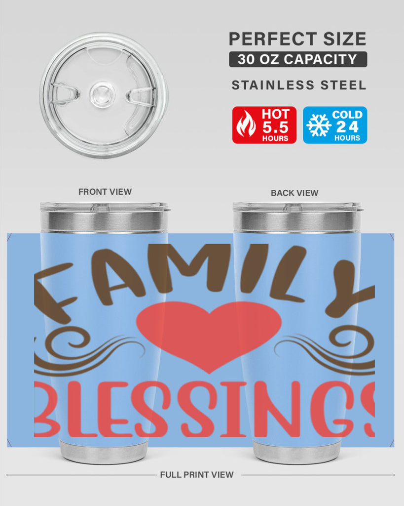 family blessings 169#- fall- Tumbler