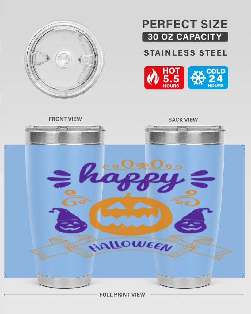 happy halloween 154#- halloween- Tumbler