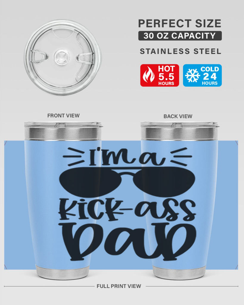 im a kickass dad 35#- fathers day- Tumbler
