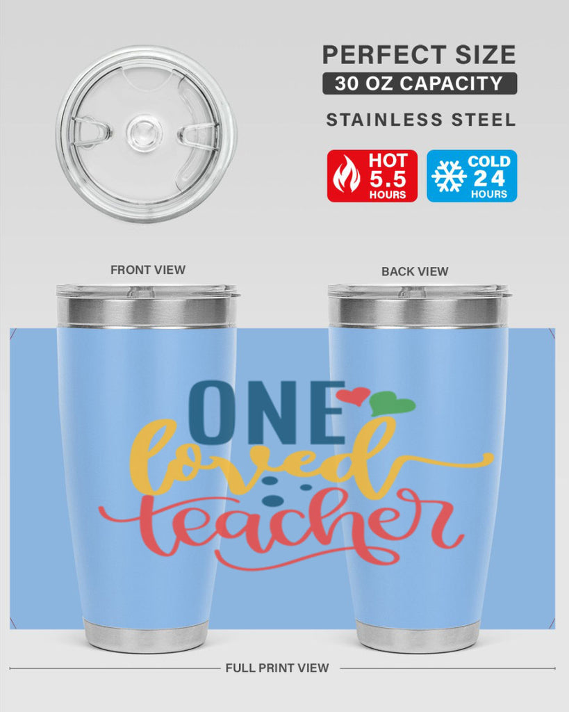 one loved teacher Style 165#- teacher- tumbler