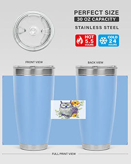 owl 4#- owl- Tumblers