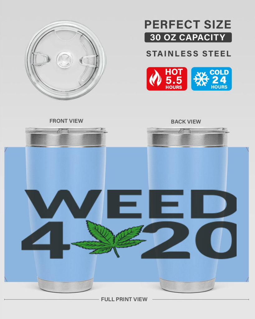 weed 420 282#- marijuana- Tumbler
