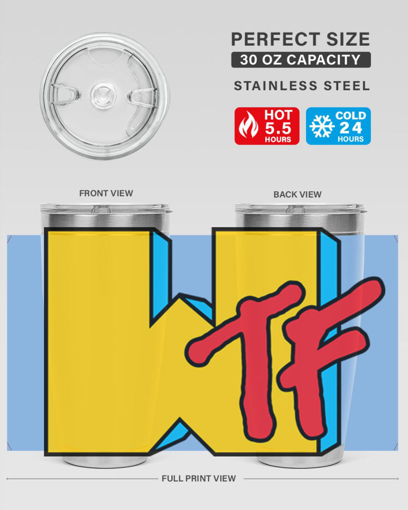 wtf 8#- black words phrases- Cotton Tank