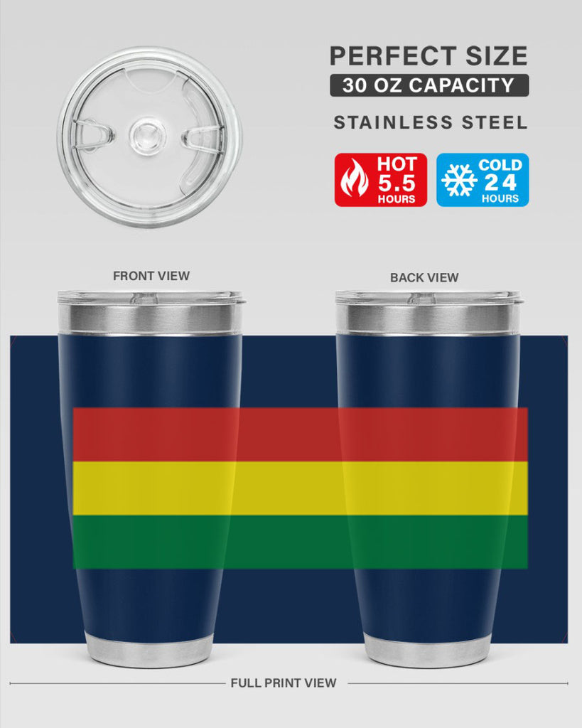 Bolivia 177#- world flags- Tumbler