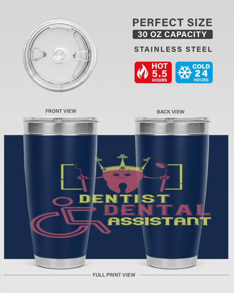 Dentist dental assistant Style 47#- dentist- tumbler
