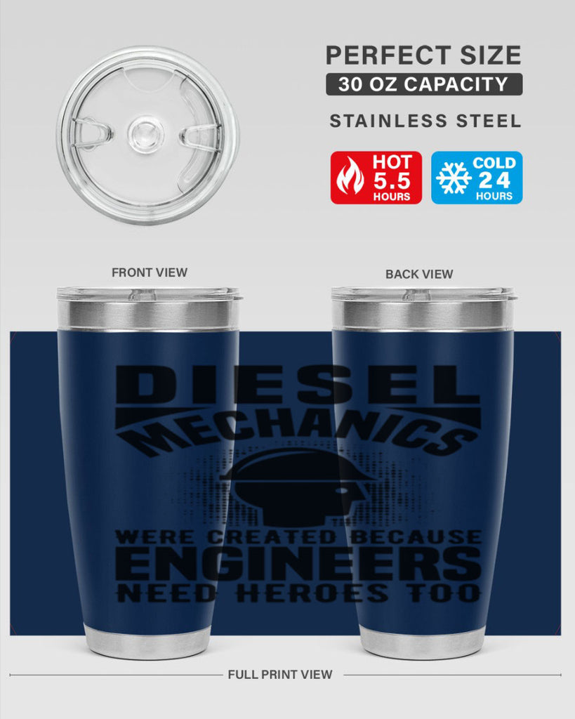 Diesel mechanics Style 19#- engineer- tumbler