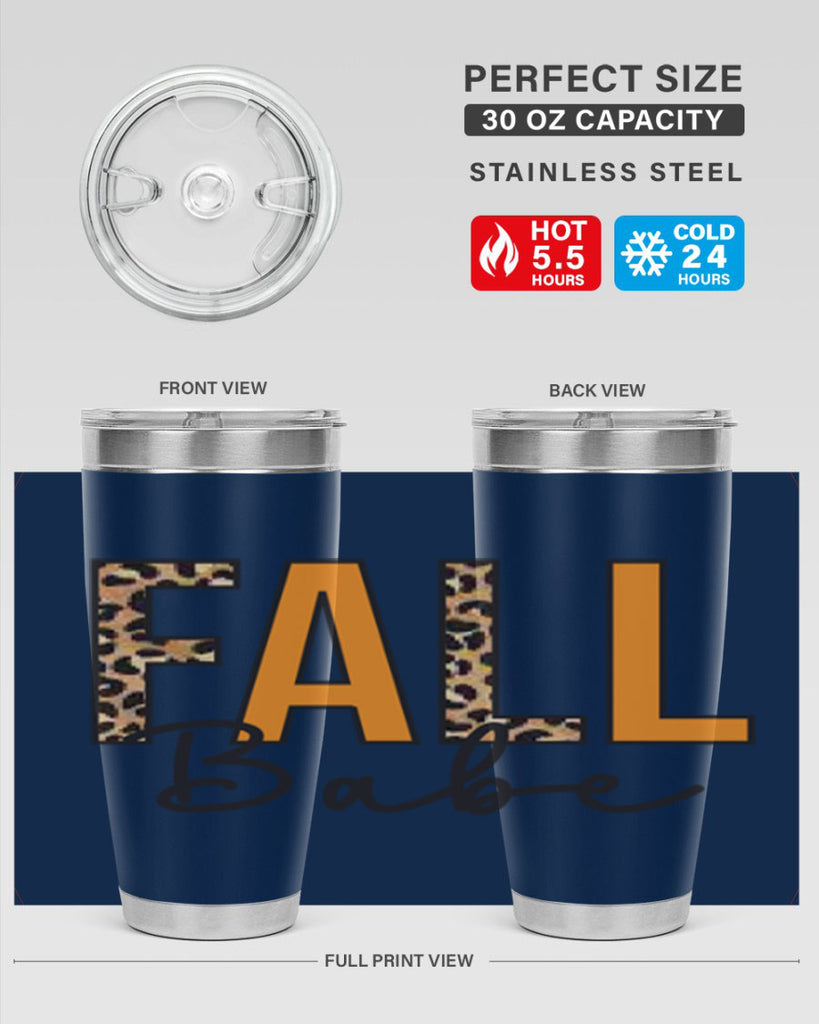 Fall Babe 87#- fall- Tumbler