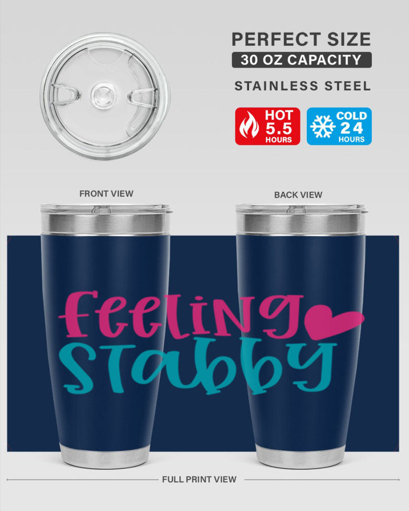 Feeling Stabby Nurse Style Style 192#- nurse- tumbler