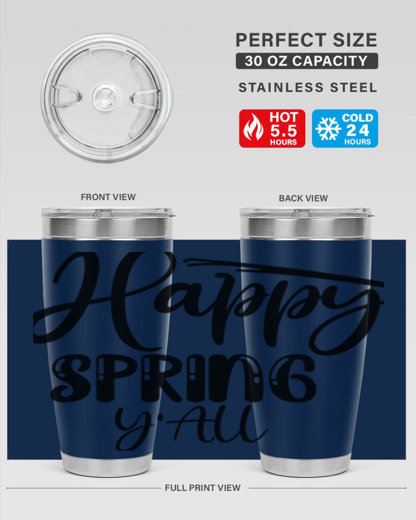 HAPPY SPRING YALL  179#- spring- Tumbler