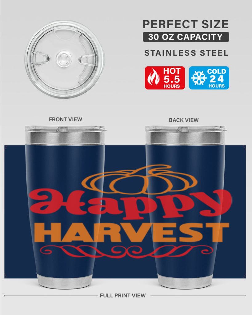 HappyHarvest 256#- fall- Tumbler