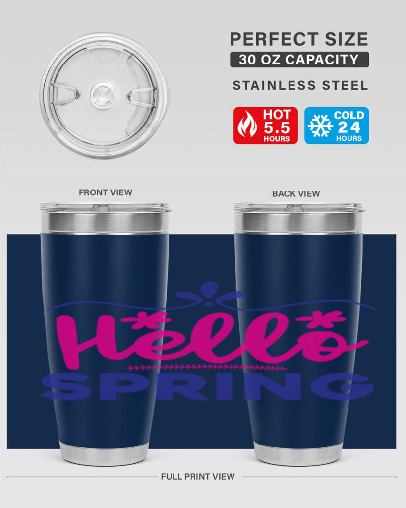 Hello Spring 212#- spring- Tumbler