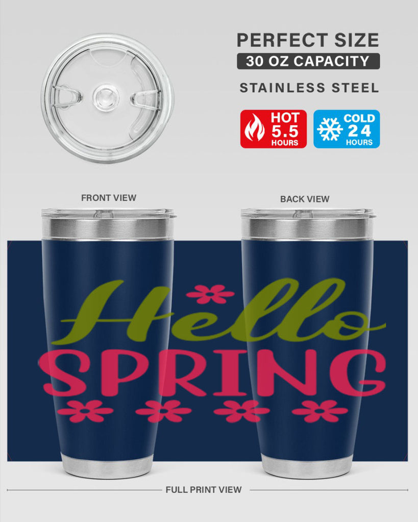 Hello Spring 213#- spring- Tumbler