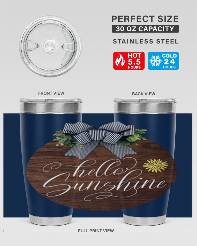 Hello Spring Lettering Mockup200#- spring- Tumbler
