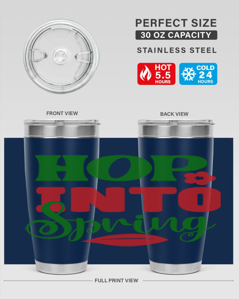 Hop into Spring 250#- spring- Tumbler