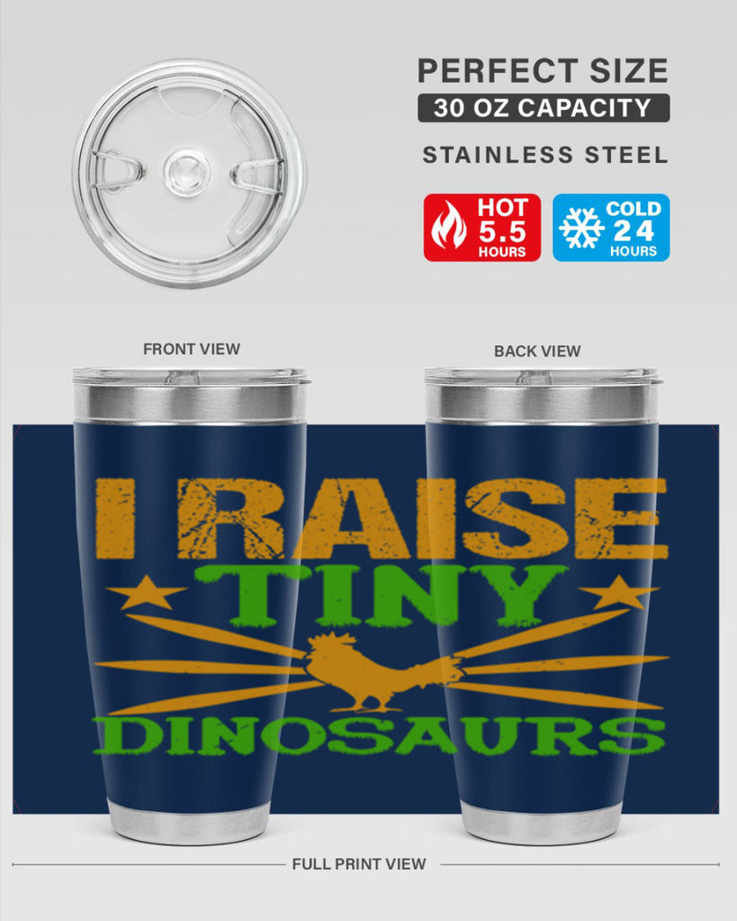 I raise tiny dinosaurs 52#- farming and gardening- Tumbler