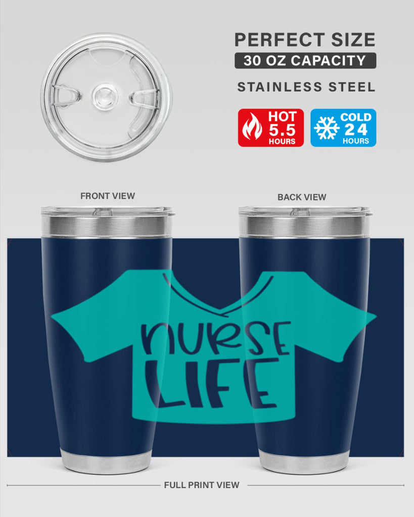 Nurse Life Style Style 105#- nurse- tumbler