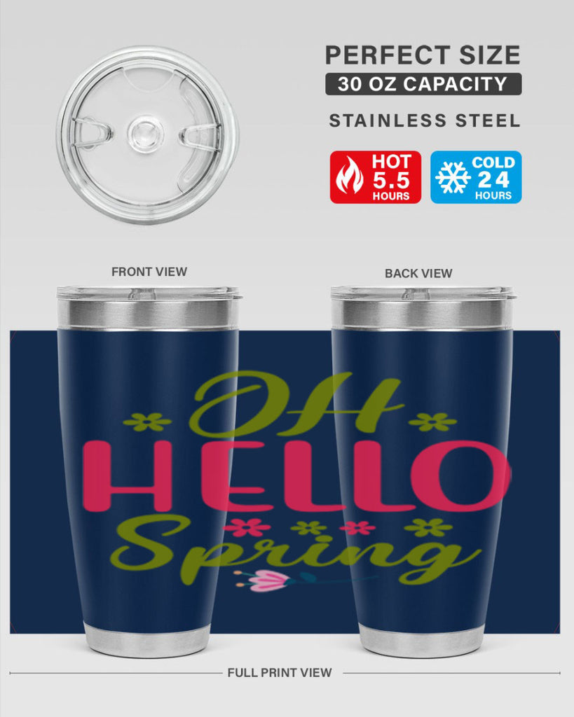 Oh Hello Spring 360#- spring- Tumbler