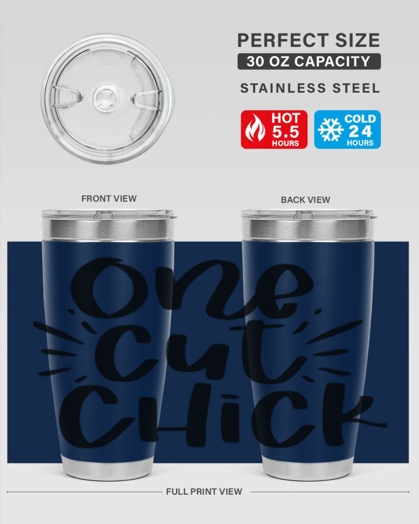 One cut chick  388#- spring- Tumbler
