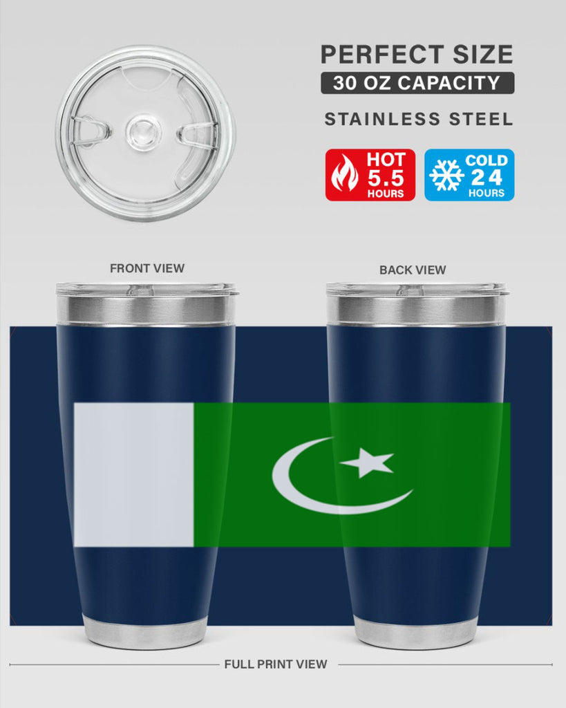 Pakistan 66#- world flags- Tumbler