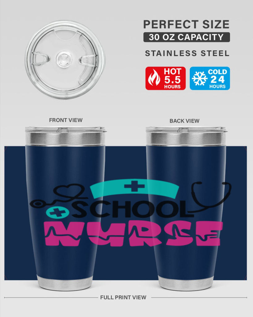 School Nurse Style Style 50#- nurse- tumbler