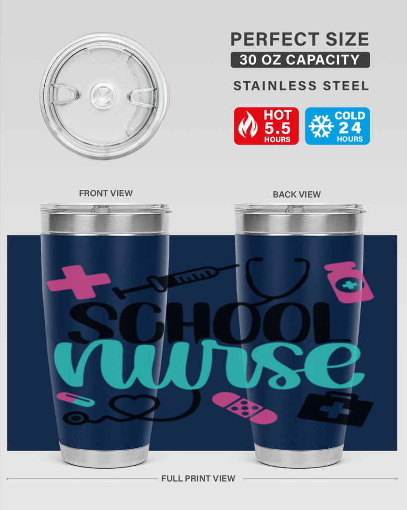 School Nurse Style Style 51#- nurse- tumbler