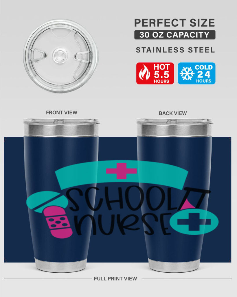 School Nurse Style Style 52#- nurse- tumbler