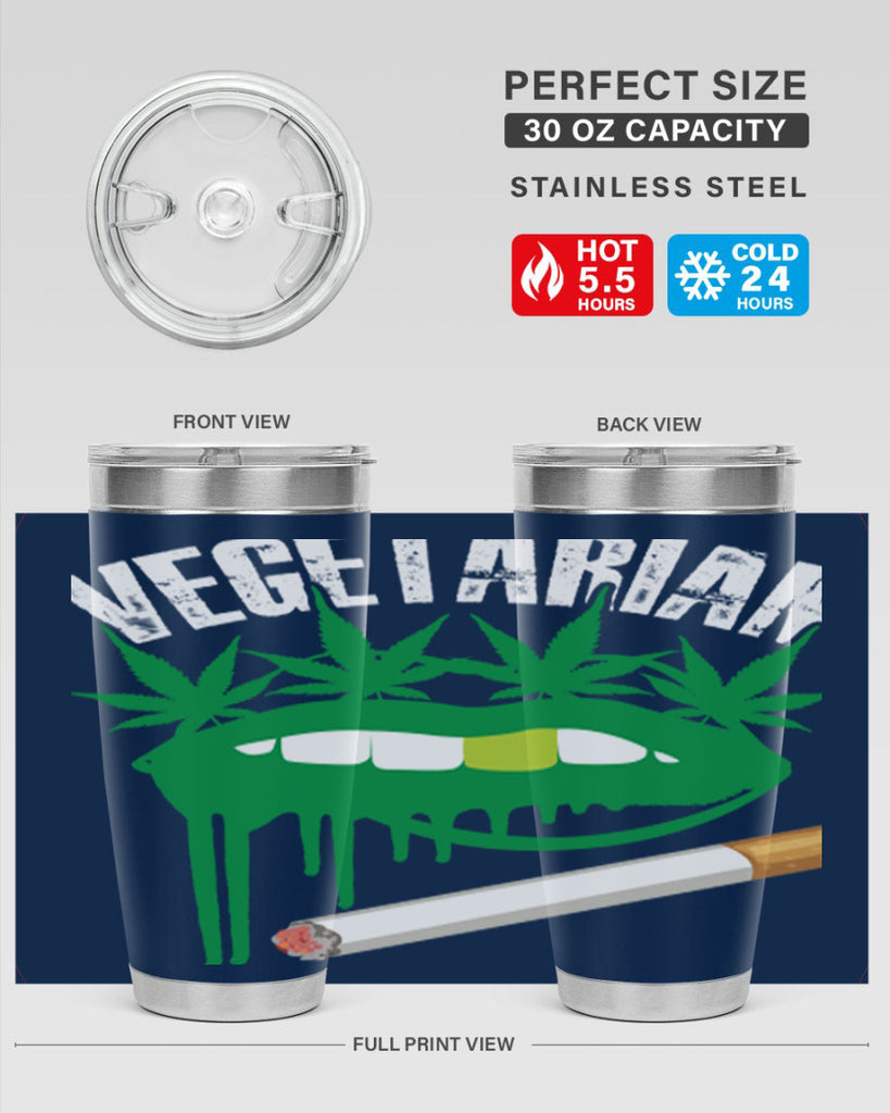 Vegetarian 270#- marijuana- Tumbler