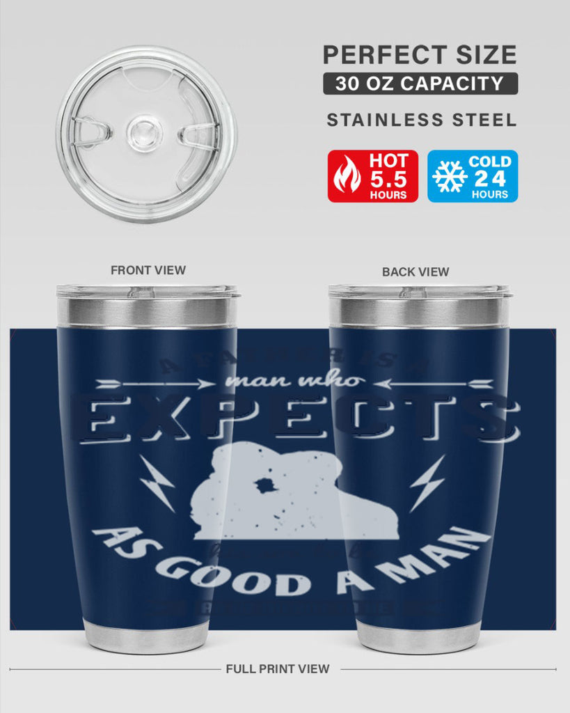 a father is a man who 135#- fathers day- Tumbler