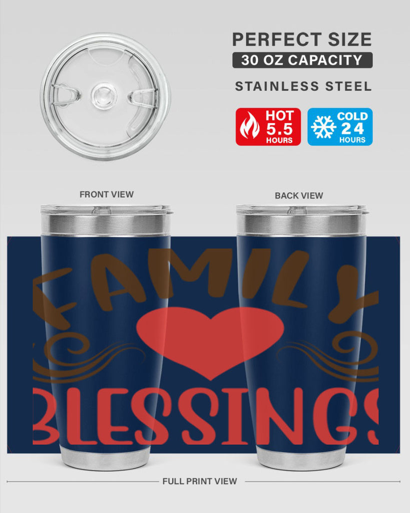 family blessings 169#- fall- Tumbler