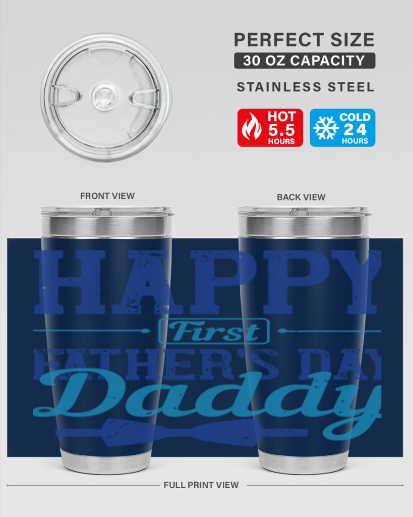 happy first fathers day daddy 210#- fathers day- Tumbler