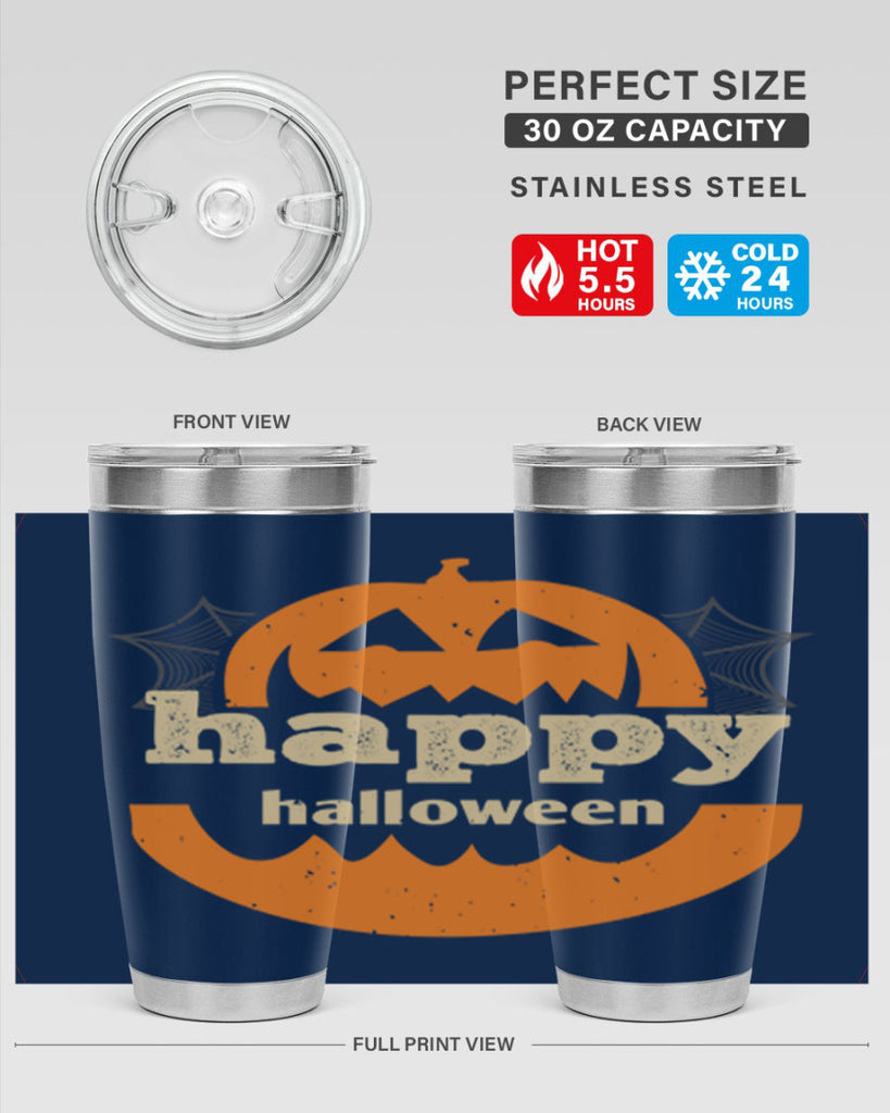 happy halloween 153#- halloween- Tumbler