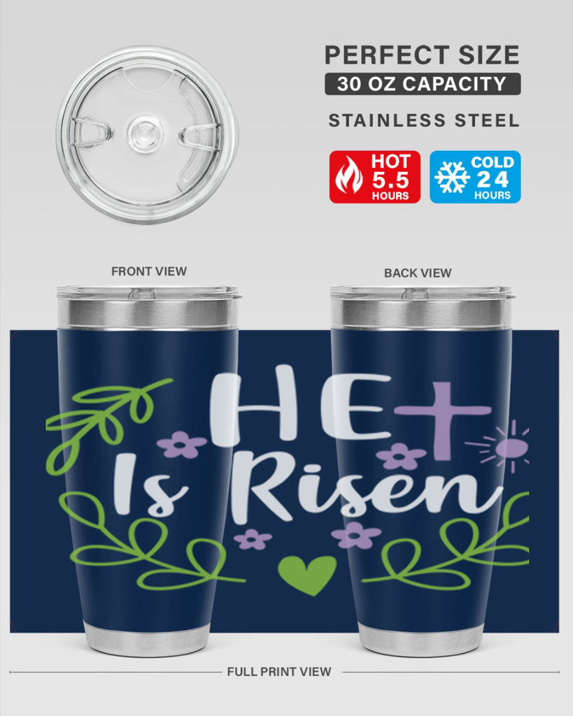 he is risen 79#- easter- Tumbler