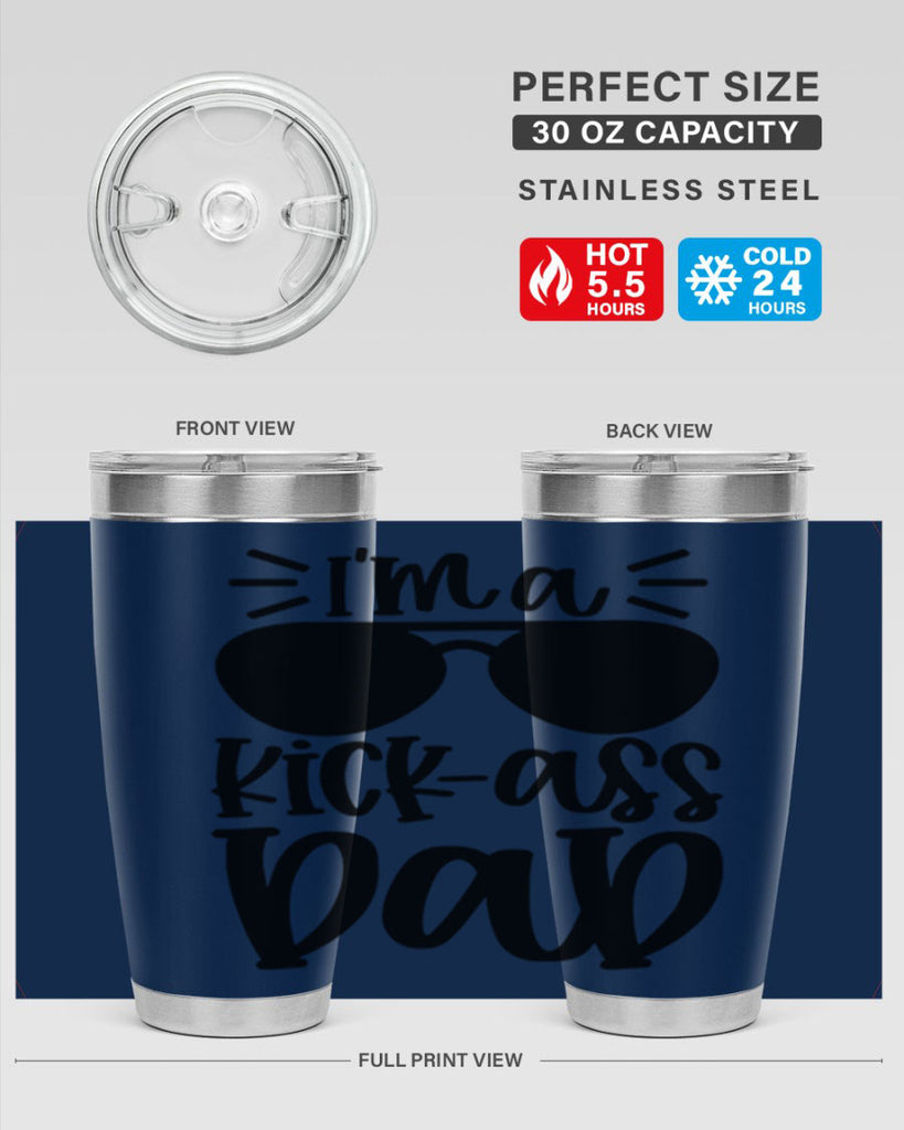 im a kickass dad 35#- fathers day- Tumbler