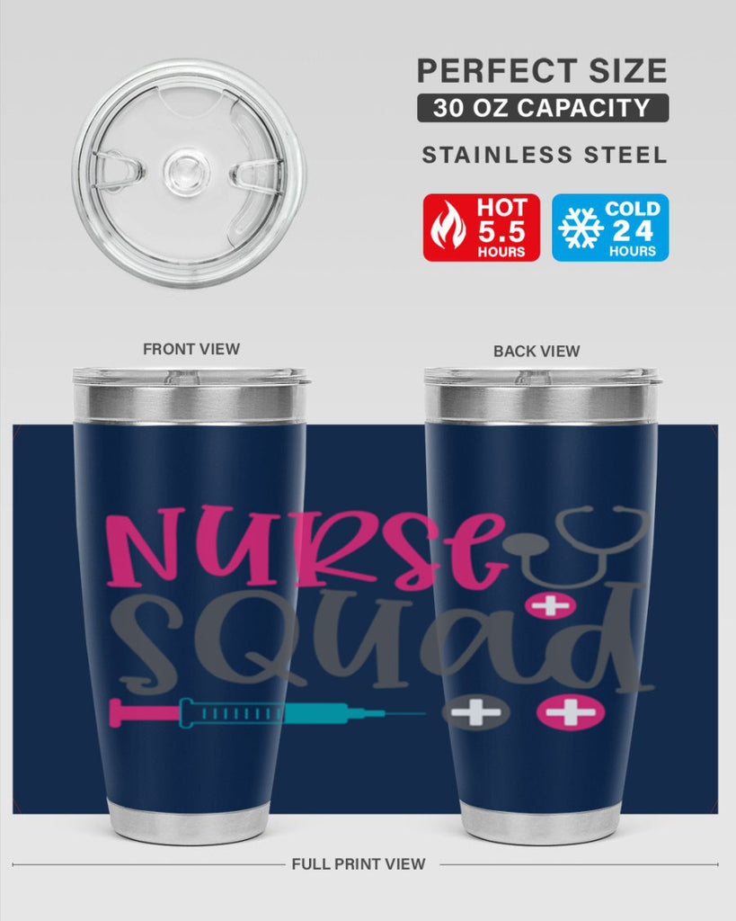 nurse squad Style 373#- nurse- tumbler