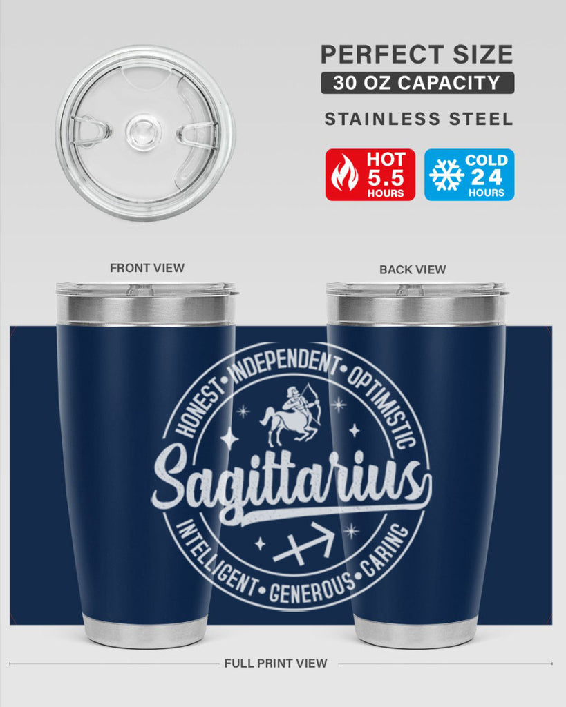 sagittarius 407#- zodiac- Tumbler