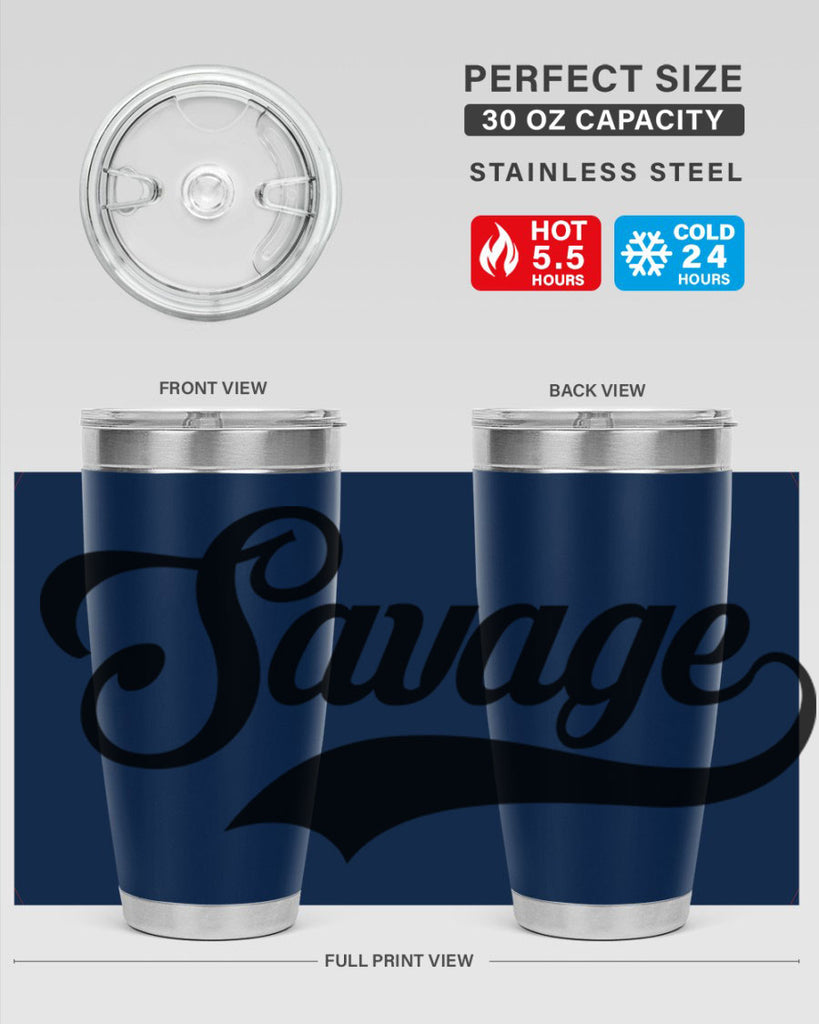 savage script 40#- black words phrases- Cotton Tank