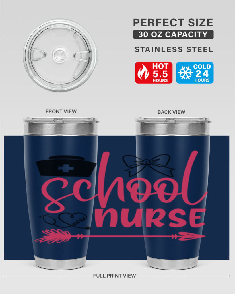 school nurse Style Style 49#- nurse- tumbler
